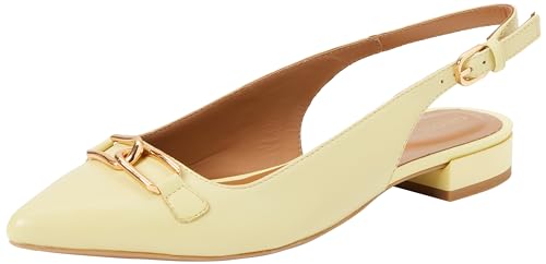 Geox Damen D CHARYSSA Ballet Flat, LT Yellow, 38.5 EU von Geox