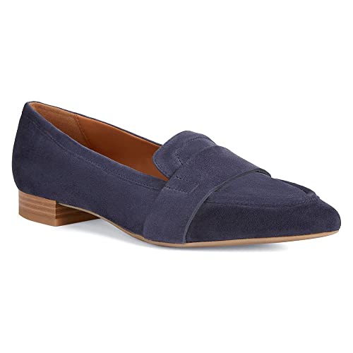 Geox D CHARYSSA Ballet Flat, Navy, 36 EU von Geox