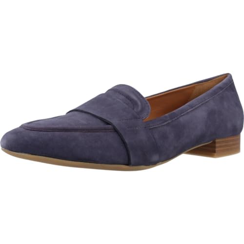 Geox D CHARYSSA Ballet Flat, Navy, 38 EU von Geox