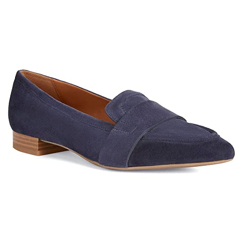 Geox D CHARYSSA Ballet Flat, Navy, 41 EU von Geox