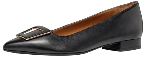 Geox Damen D CHARYSSA C Ballet Flat, Black, 38.5 EU von Geox