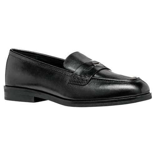 Geox Damen D CLORIDIE A Moccasin, Black, 39 EU von Geox