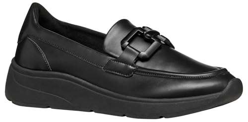 Geox Damen D CRISTAEL B Moccasin, Black, 38 EU Geox Damen D CRISTAEL B Moccasin, Black, 38 EU von Geox