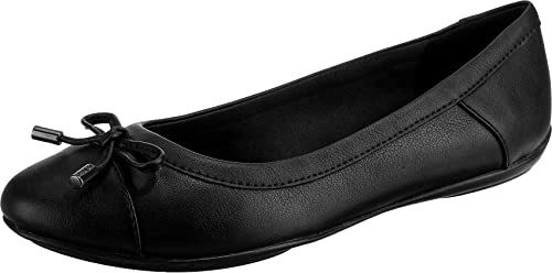 Geox Damen D Charlene C Ballerinas, Schwarz, 35 EU von Geox