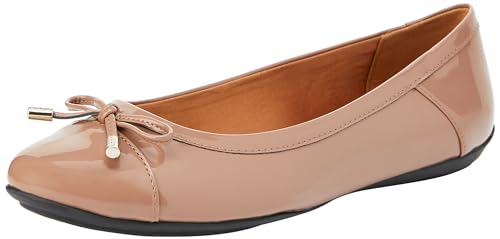 Geox Damen D Charlene C Ballet Flat, Nude, 36 EU von Geox