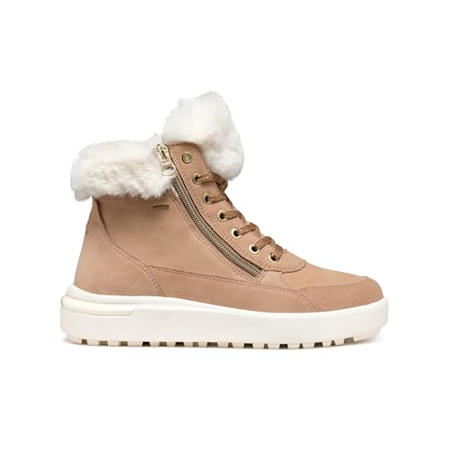 Geox Damen D DALYLA B ABX A Ankle Boot, DK Skin/Off White, 37 EU von Geox