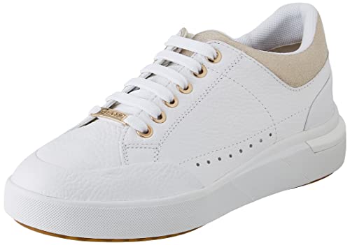 Geox Damen D Dalyla Sneakers, White Champagne, 37 EU Geox Damen D Dalyla Sneakers, White Champagne, 37 EU von Geox