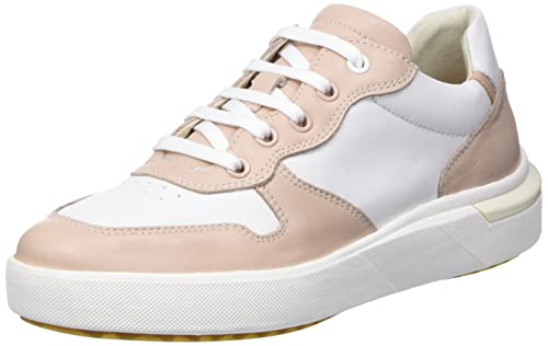 Geox Damen D DALYLA Sneaker, White/Nude, 38 EU von Geox