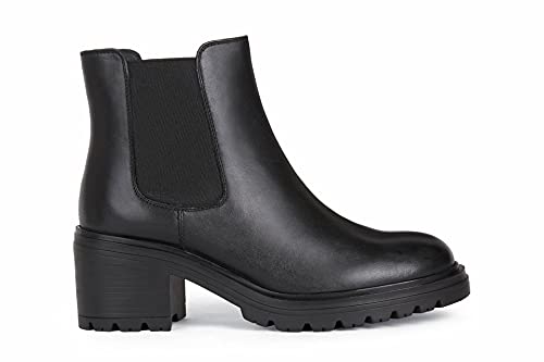 Geox Damen D Damiana Stiefeletten, Schwarz, 37 EU von Geox