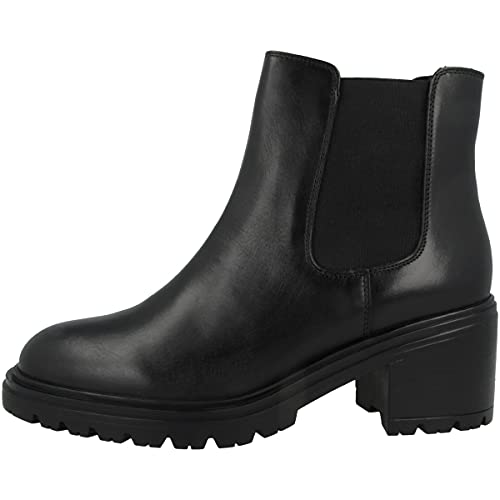 Geox Damen D Damiana Stiefeletten, Schwarz, 41 EU von Geox