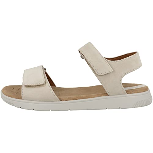 Geox Damen D DANDRA Sandal, LT Taupe, 38 EU von Geox