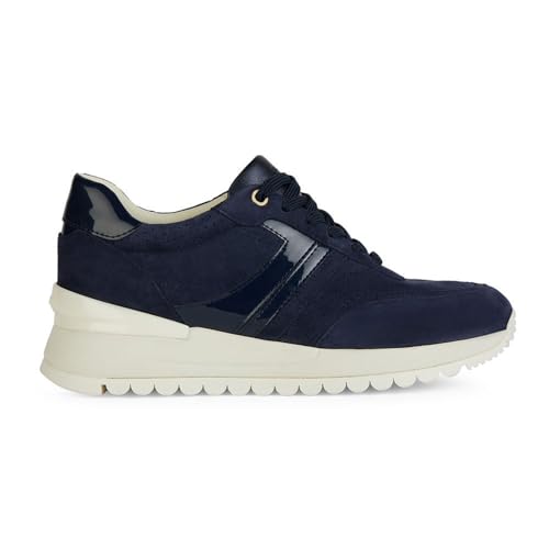 Geox Damen D DESYA A Sneaker, Navy, 37 EU von Geox