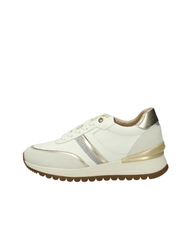 Geox Damen D Desya Sneaker, White Off White B, 41 EU Geox Damen D Desya Sneaker, White Off White B, 41 EU von Geox