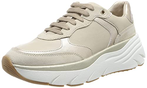 Geox D DIAMANTA Sneaker, LT Taupe, 35 EU von Geox