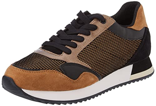 Geox Damen D Doralea Sneakers, Bronze Toffee, 38 EU von Geox