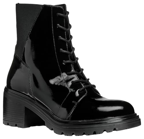 Geox Damen D Damiana C Ankle Boot, Black, 38.5 EU Geox Damen D Damiana C Ankle Boot, Black, 38.5 EU von Geox