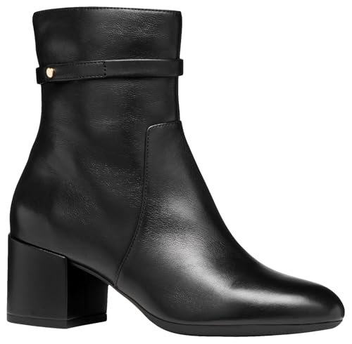 Geox Damen D Eleana Ankle Boot, Black, 39 EU von Geox