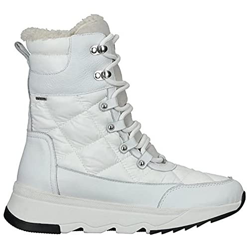 Geox Damen D Falena B Abx B Stiefeletten, White Off White, 38 EU von Geox