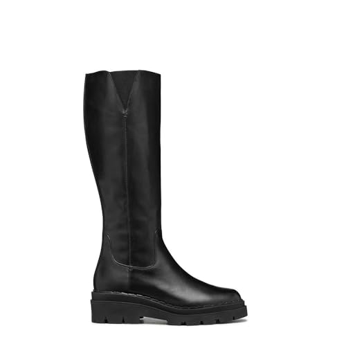 Geox Damen D FELLENY D Fashion Boot, Black, 40 EU von Geox