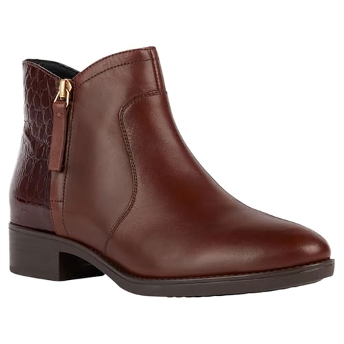 Geox Damen D Felicity Ankle Boot, Brown, 36.5 EU Geox Damen D Felicity Ankle Boot, Brown, 36.5 EU von Geox