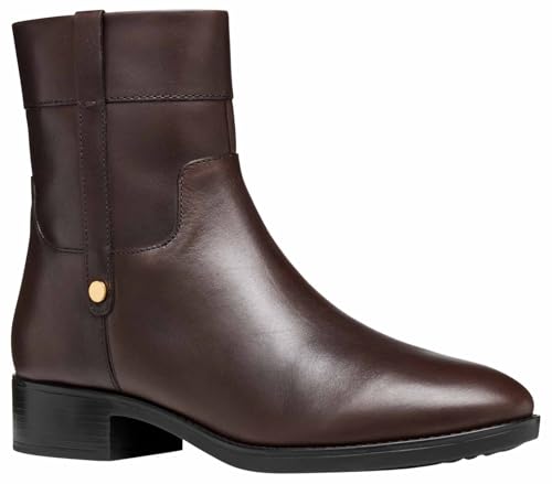 Geox WOMAN D FELICITY ANKLE BOOTS DK BROWN 39.5_EU von Geox