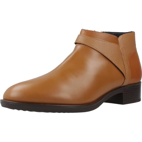 Geox Damen D Felicity B Ankle Boot, Cognac, 38.5 EU von Geox