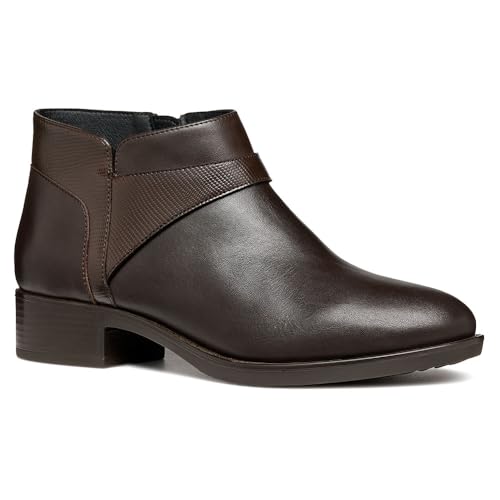 Geox Damen D Felicity B Ankle Boot, DK Brown, 39.5 EU Geox Damen D Felicity B Ankle Boot, DK Brown, 39.5 EU von Geox