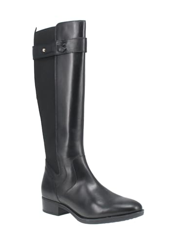 Geox Damen D Felicity Knee High Boot, Black, 36.5 EU von Geox