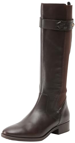 Geox Damen D Felicity Knee High Boot, Coffee, 36.5 EU von Geox