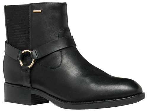 Geox Damen D Felicity NP ABX A Ankle Boot, Black, 37 EU von Geox