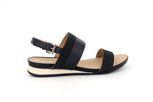 Geox Damen D Formosa C Slingback, Schwarz (BLACKC9999) von Geox