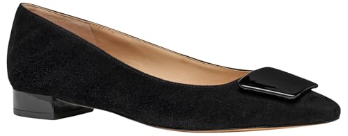 Geox Damen D GISELDA15 Ballet Flat, Black, 40 EU von Geox