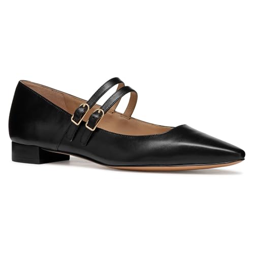 Geox Damen D GISELDA15 C Ballet Flat, Black, 36.5 EU von Geox