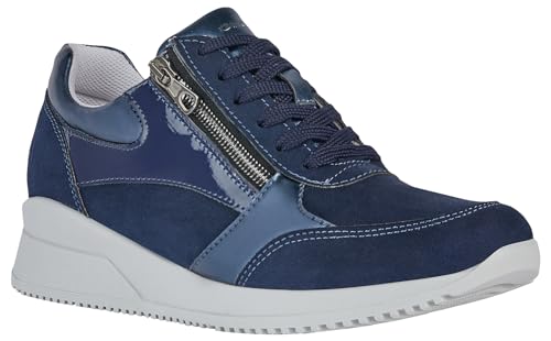 Geox Damen D HALENEY A Platform, Navy, 37 EU von Geox