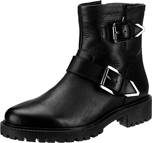 Geox Damen D Hoara A Stiefeletten, Schwarz, 35 EU von Geox