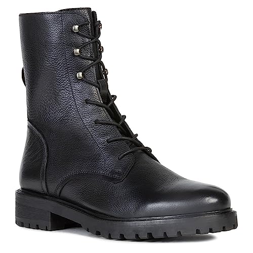 Geox Damen D Hoara H Stiefeletten, Schwarz, 37 EU von Geox