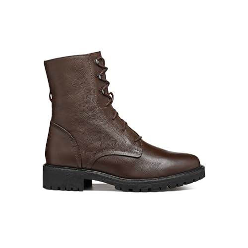 Geox Damen D HOARA E Ankle Boot, DK Brown, 36 EU Geox Damen D HOARA E Ankle Boot, DK Brown, 36 EU von Geox