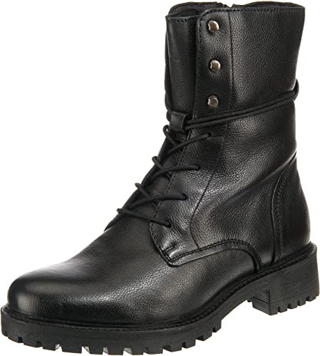 Geox Damen D Hoara Stiefeletten, Schwarz, 35 EU von Geox