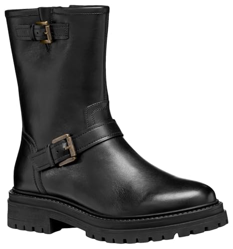 Geox Damen D IRIDEA Ankle Boot, Black, 35 EU von Geox