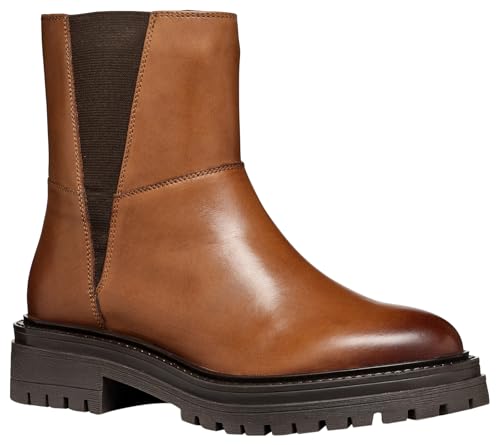 Geox Damen D IRIDEA C Ankle Boot, Cognac, 38 EU Geox Damen D IRIDEA C Ankle Boot, Cognac, 38 EU von Geox