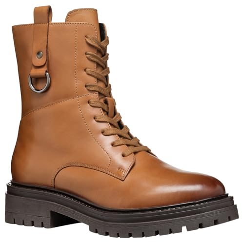 Geox Damen D IRIDEA H Ankle Boot, Cognac, 38 EU von Geox