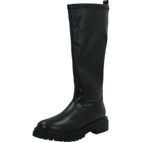 Geox Damen D IRIDEA Knee High Boot, Black, 38 EU von Geox
