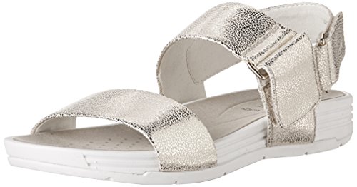 Geox Damen D KOLEOS A Slingback, Gold (LT GOLDC2012) von Geox