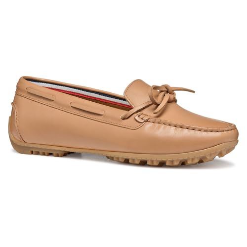 Geox Damen D KOSMOPOLIS + Grip Moccasin, Beige, 41 EU von Geox