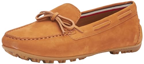 Geox Damen D KOSMOPOLIS + Grip Moccasin, Cognac/Camel, 37 EU von Geox