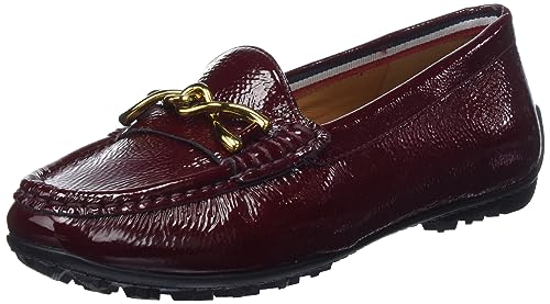 Geox Damen D KOSMOPOLIS + Grip Moccasin, DK Burgundy, 37 EU von Geox