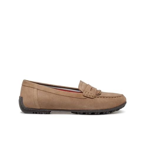 Geox Damen D KOSMOPOLIS + Grip Moccasin, MUD, 38 EU von Geox
