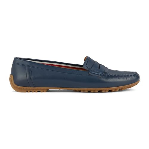 Geox Damen D KOSMOPOLIS + Grip Moccasin, Navy, 37 EU von Geox