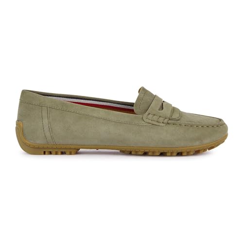 Geox Damen D KOSMOPOLIS + Grip Moccasin, SAGE, 37.5 EU von Geox