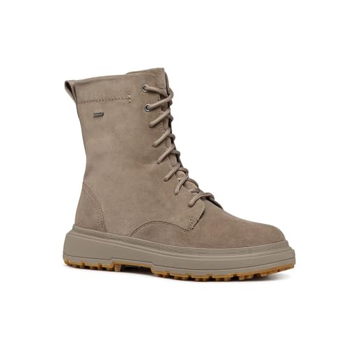 Geox Damen D LAMIDIE + Grip ABX Ankle Boot, Taupe, 36 EU von Geox